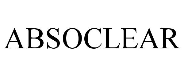 Trademark Logo ABSOCLEAR