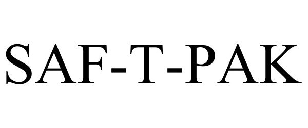 Trademark Logo SAF-T-PAK