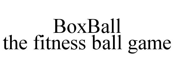  BOXBALL