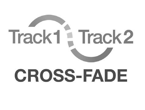  TRACK 1 TRACK 2 CROSS-FADE