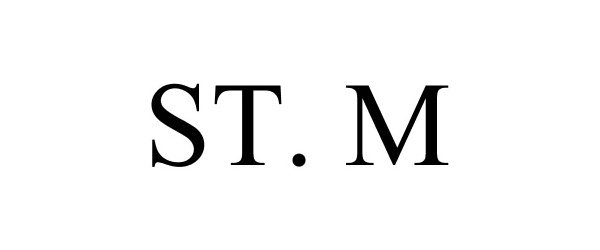 Trademark Logo ST. M