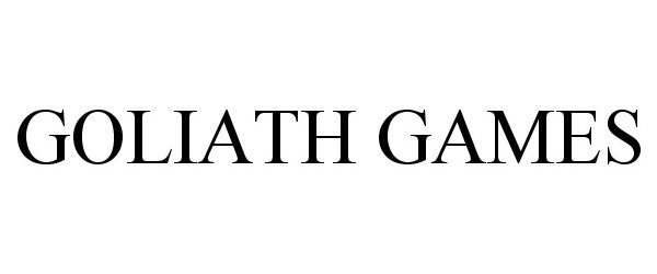 Trademark Logo GOLIATH GAMES