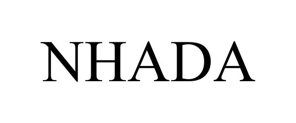 Trademark Logo NHADA