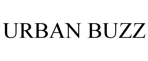 Trademark Logo URBAN BUZZ