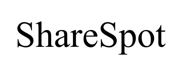 Trademark Logo SHARESPOT
