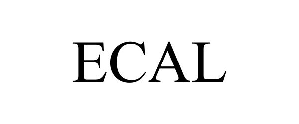 Trademark Logo ECAL
