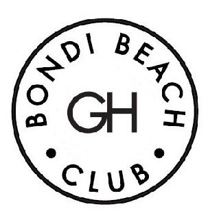 Trademark Logo GH BONDI BEACH CLUB
