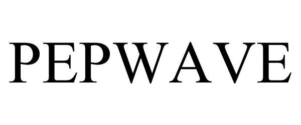 Trademark Logo PEPWAVE