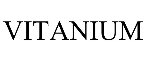 Trademark Logo VITANIUM