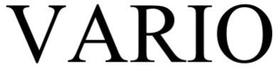Trademark Logo VARIO-W