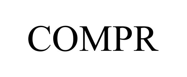Trademark Logo COMPR