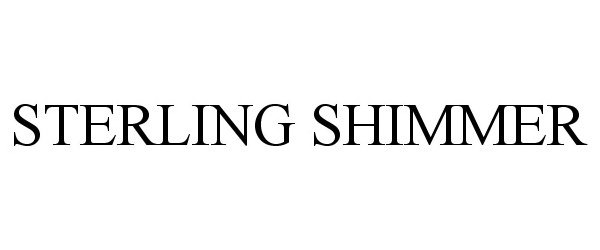 Trademark Logo STERLING SHIMMER