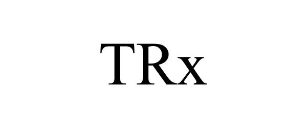 Trademark Logo TRX
