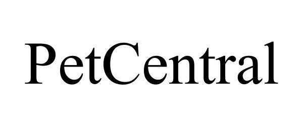 Trademark Logo PETCENTRAL