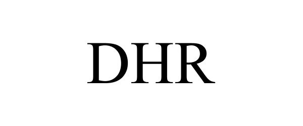 Trademark Logo DHR