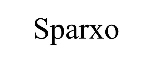 Trademark Logo SPARXO