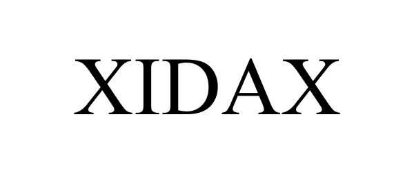 Trademark Logo XIDAX