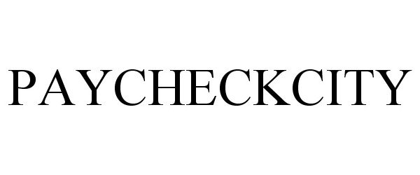 Trademark Logo PAYCHECKCITY