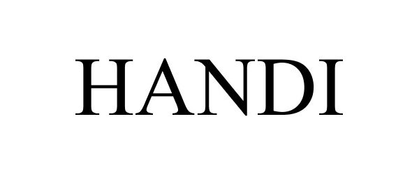 Trademark Logo HANDI