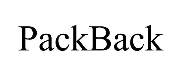 Trademark Logo PACKBACK