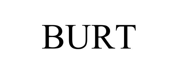Trademark Logo BURT