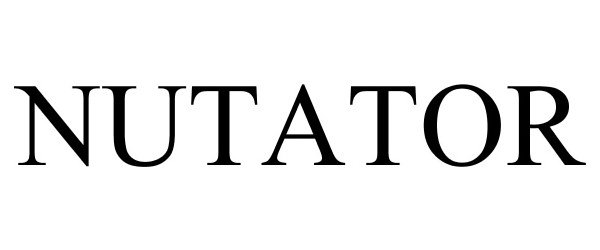 Trademark Logo NUTATOR