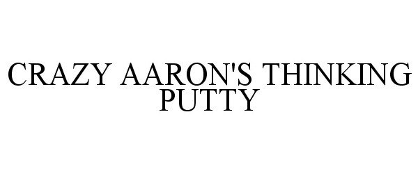  CRAZY AARON'S THINKING PUTTY