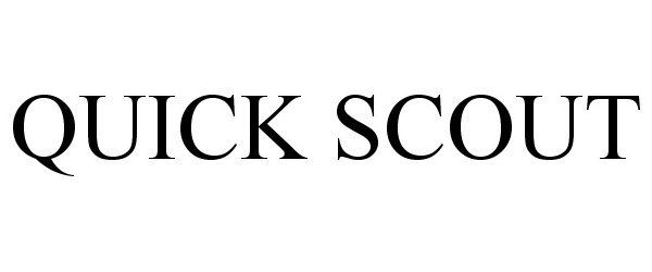 Trademark Logo QUICK SCOUT