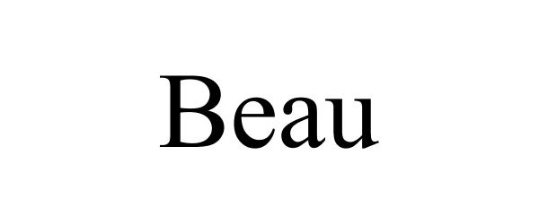 Trademark Logo BEAU