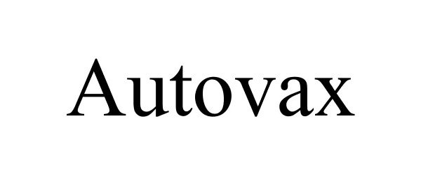 Trademark Logo AUTOVAX