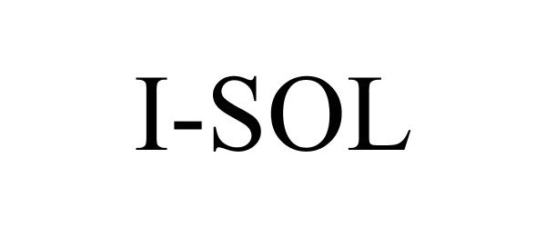 Trademark Logo I-SOL