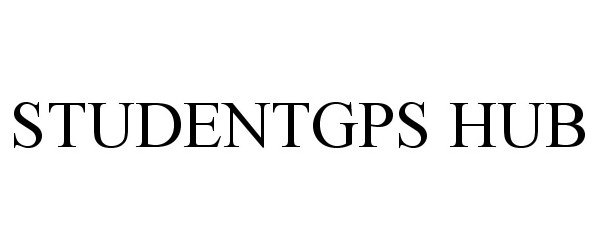 Trademark Logo STUDENTGPS HUB