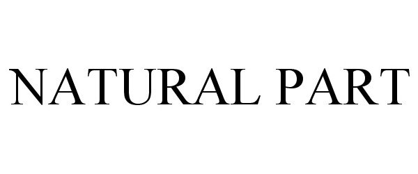 Trademark Logo NATURAL PART