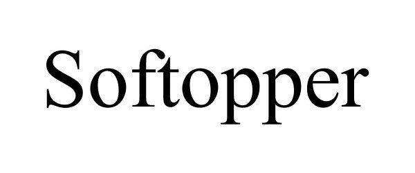 Trademark Logo SOFTOPPER