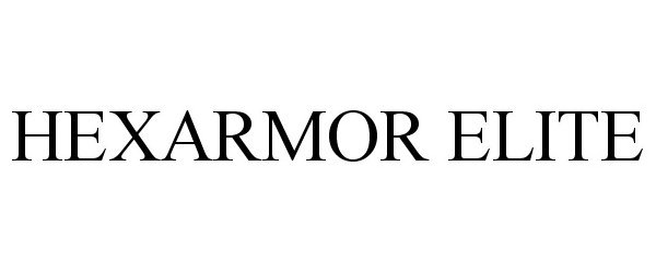 Trademark Logo HEXARMOR ELITE