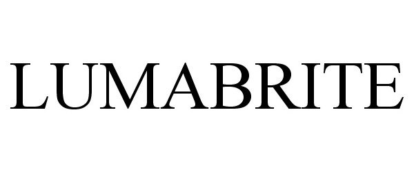 Trademark Logo LUMABRITE