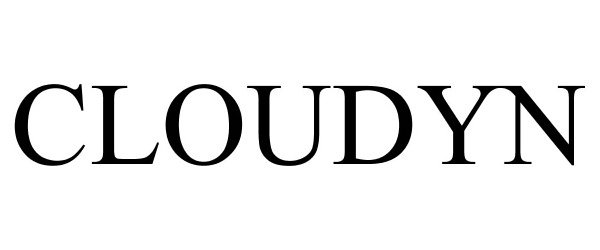 Trademark Logo CLOUDYN