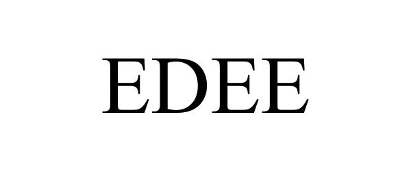 Trademark Logo EDEE
