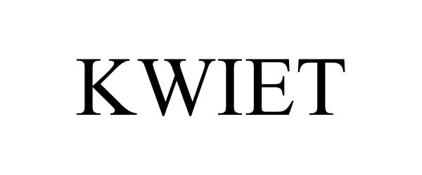 Trademark Logo KWIET