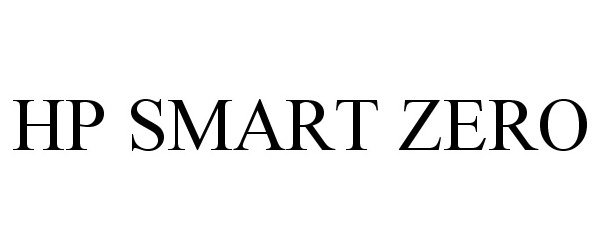 Trademark Logo HP SMART ZERO