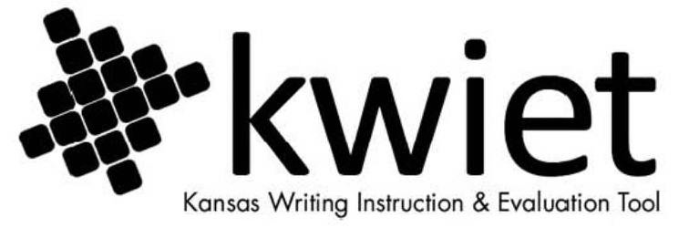  KANSAS WRITING INSTRUCTION &amp; EVALUATION TOOL