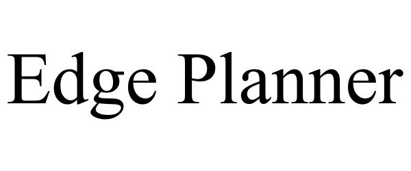 Trademark Logo EDGE PLANNER