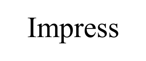 Trademark Logo IMPRESS