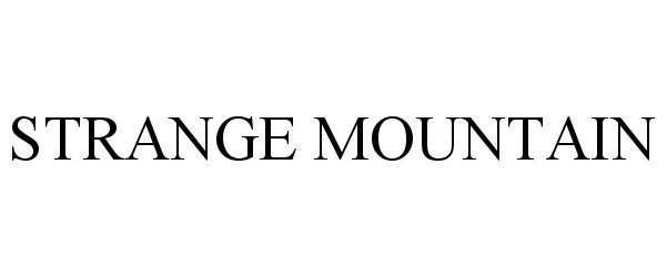  STRANGE MOUNTAIN