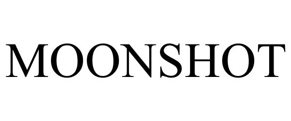 Trademark Logo MOONSHOT