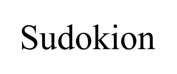 Trademark Logo SUDOKION