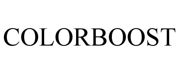 Trademark Logo COLORBOOST