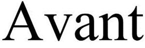 Trademark Logo AVANT