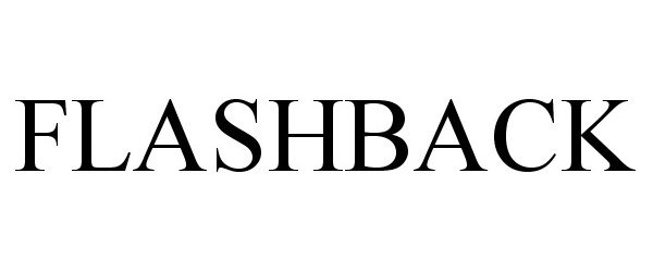 Trademark Logo FLASHBACK