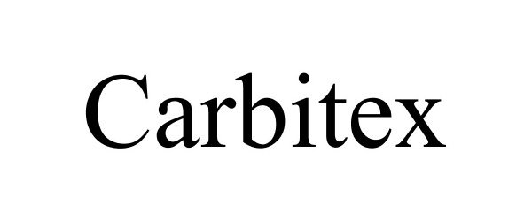 Trademark Logo CARBITEX